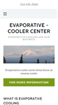 Mobile Screenshot of coolercenter.com